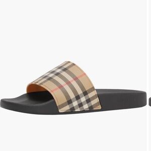 Burberry Furley Vintage Check Slide Sandal